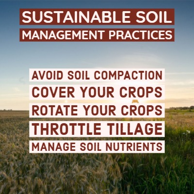 Sustainable Soil Management Practices graphic